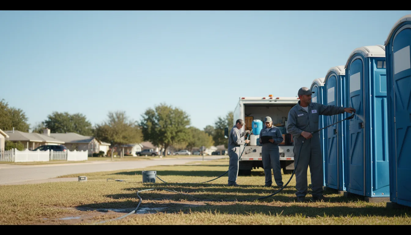 Long-Term Portable Toilet Rental in Ada, OK near me